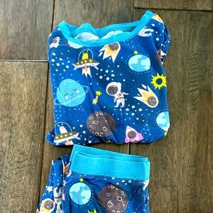 Space Little Sleepies 3T